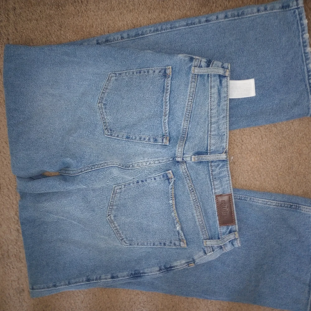 Vintage Y2K Hollister women's High Rise distressed jeans 8 28 Baggy - Picture 2 of 5